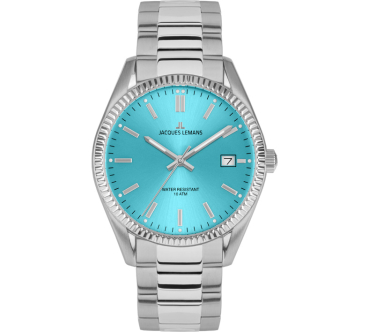 Jacques Lemans Derby 50-4D Damen Uhr Edelstahl 10Bar